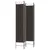 Produktbild 5 för  Rumsavdelare 4 paneler brun 120x220 cm tyg