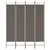 Produktbild 3 för Rumsavdelare 4 paneler antracit 120x220 cm tyg
