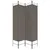 Produktbild 5 för Rumsavdelare 4 paneler antracit 120x220 cm tyg