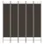 Produktbild 3 för  Rumsavdelare 5 paneler brun 200x220 cm tyg