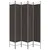 Produktbild 4 för  Rumsavdelare 5 paneler brun 200x220 cm tyg