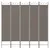 Produktbild 3 för Rumsavdelare 5 paneler antracit 200x220 cm tyg 