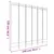 Produktbild 8 för Rumsavdelare 6 paneler brun 240x220 cm tyg