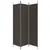 Produktbild 4 för  Rumsavdelare 3 paneler 150 x 200 cm brun tyg