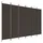 Rumsavdelare 6 paneler brun 300x200 cm tyg