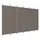 Rumsavdelare 6 paneler antracit 300x200 cm tyg