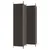 Produktbild 4 för  Rumsavdelare 4 paneler brun 200x220 cm tyg