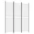 Produktbild 2 för Rumsavdelare 3 paneler vit 150x180 cm tyg