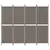 Produktbild 3 för Rumsavdelare 4 paneler antracit 200x180 cm tyg