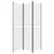 Produktbild 4 för Rumsavdelare 3 paneler vit 150x200 cm tyg