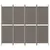 Produktbild 3 för Rumsavdelare 4 paneler antracit 200x200 cm tyg