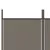 Produktbild 7 för Rumsavdelare 5 paneler antracit 250x200 cm tyg