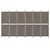Produktbild 3 för Rumsavdelare 6 paneler antracit 300x200 cm tyg