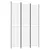 Produktbild 2 för Rumsavdelare 3 paneler vit 150x220 cm tyg