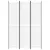 Produktbild 3 för Rumsavdelare 3 paneler vit 150x220 cm tyg