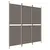 Produktbild 2 för Rumsavdelare 3 paneler antracit 150x220 cm tyg