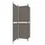 Produktbild 4 för Rumsavdelare 3 paneler antracit 150x220 cm tyg