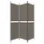 Produktbild 5 för Rumsavdelare 3 paneler antracit 150x220 cm tyg