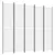 Produktbild 2 för Rumsavdelare 5 paneler vit 250x220 cm tyg