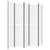 Produktbild 5 för Rumsavdelare 5 paneler vit 250x220 cm tyg
