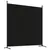 Produktbild 6 för Rumsavdelare 4 paneler svart 698x180 cm tyg