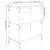 Produktbild 9 för Bokhylla sonoma-ek 60x33x70,5 cm konstruerat trä och stål