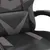 Produktbild 6 för Snurrbar gamingstol svart och grå konstläder