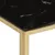 Produktbild 4 för Soffbord guld rostfritt stål och härdat glas