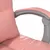 Produktbild 11 för Kontorsstol med massage rosa konstläder