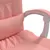 Produktbild 9 för Kontorsstol rosa konstläder