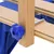 Produktbild 4 för Ryggstöd för kälke blå plywood