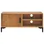 Produktbild 3 för Tv-bänk brun 90x30x40 cm massiv furu