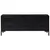 Produktbild 3 för Förvaringsbänk svart 110x30x45 cm massiv furu