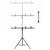 Produktbild 5 för T-stativ svart 91x60x(70-200) cm