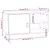 Produktbild 10 för Tv-bänk svart 70x34x40 cm massiv furu