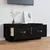 Produktbild 3 för Tv-bänk svart 80x34x35 cm massiv furu