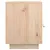 Produktbild 7 för Sängbord 2 st vit 40x34x45 cm massivt furuträ