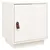Produktbild 2 för Sängbord vit 40x34x45 cm massivt furuträ