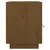 Produktbild 8 för Sängbord honungsbrun 40x34x45 cm massiv furu