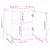 Produktbild 11 för Sängbord honungsbrun 40x34x45 cm massiv furu