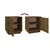 Produktbild 8 för Sängbord 2 st honungsbrun 40x34x45 cm massiv furu