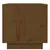 Produktbild 7 för Sängbord 2 st honungsbrun 40x34x35 cm massiv furu