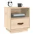Produktbild 4 för Sängbord 40x34x45 cm massiv furu