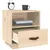 Produktbild 5 för Sängbord 40x34x45 cm massiv furu