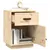 Produktbild 4 för Sängbord 2 st 40x34x55 cm massiv furu