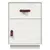 Produktbild 6 för Sängbord 2 st vit 40x34x55 cm massiv furu