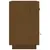 Produktbild 7 för Sängbord honungsbrun 40x34x55 cm massiv furu