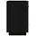 Sängbord svart 40x34x55 cm massiv furu