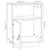 Produktbild 11 för Sängbord 2 st 40x34x55 cm massiv furu