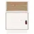 Produktbild 6 för Sängbord 2 st vit 40x34x55 cm massiv furu